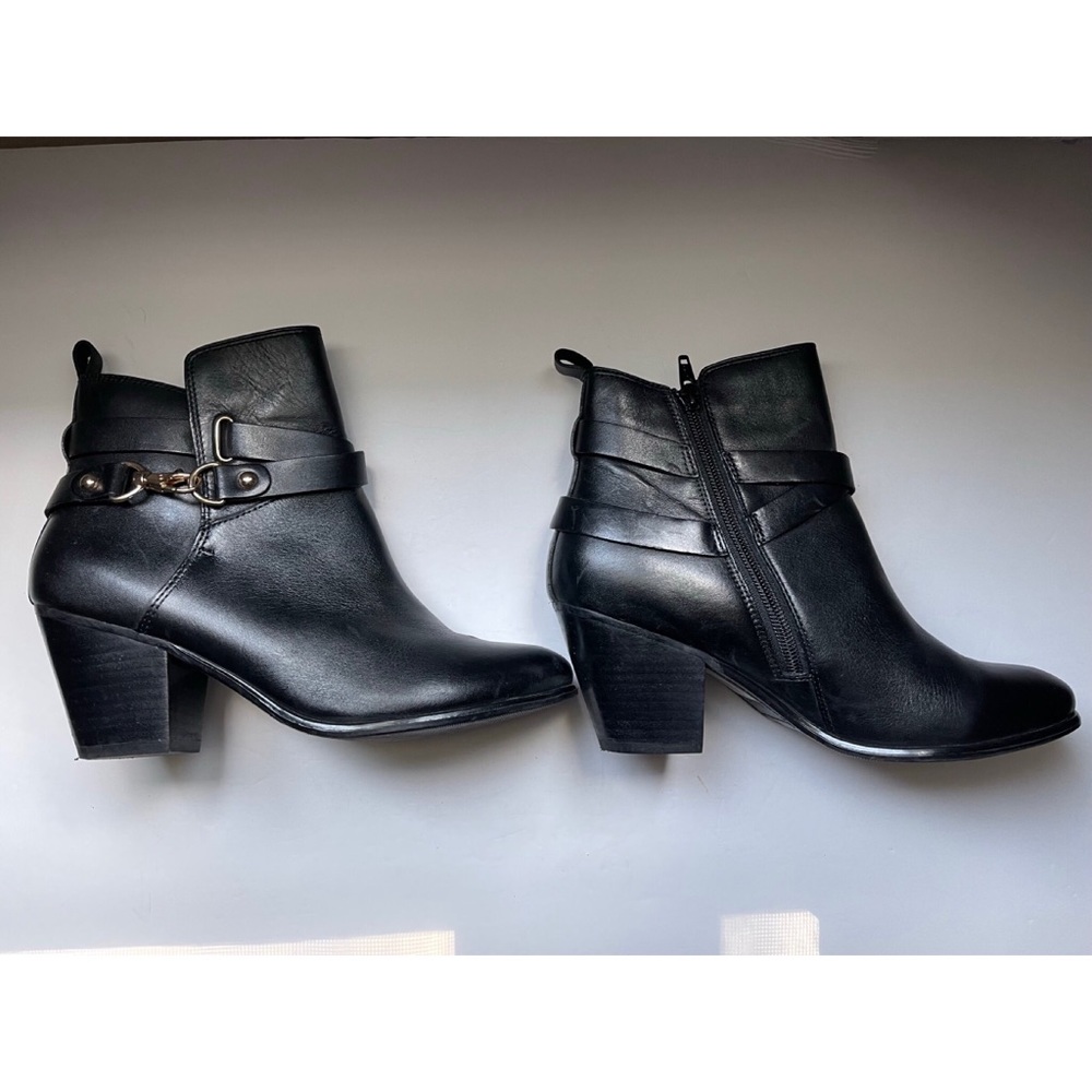 ALDO DINOA BLACK ANKLE BOOTS SIZE 8